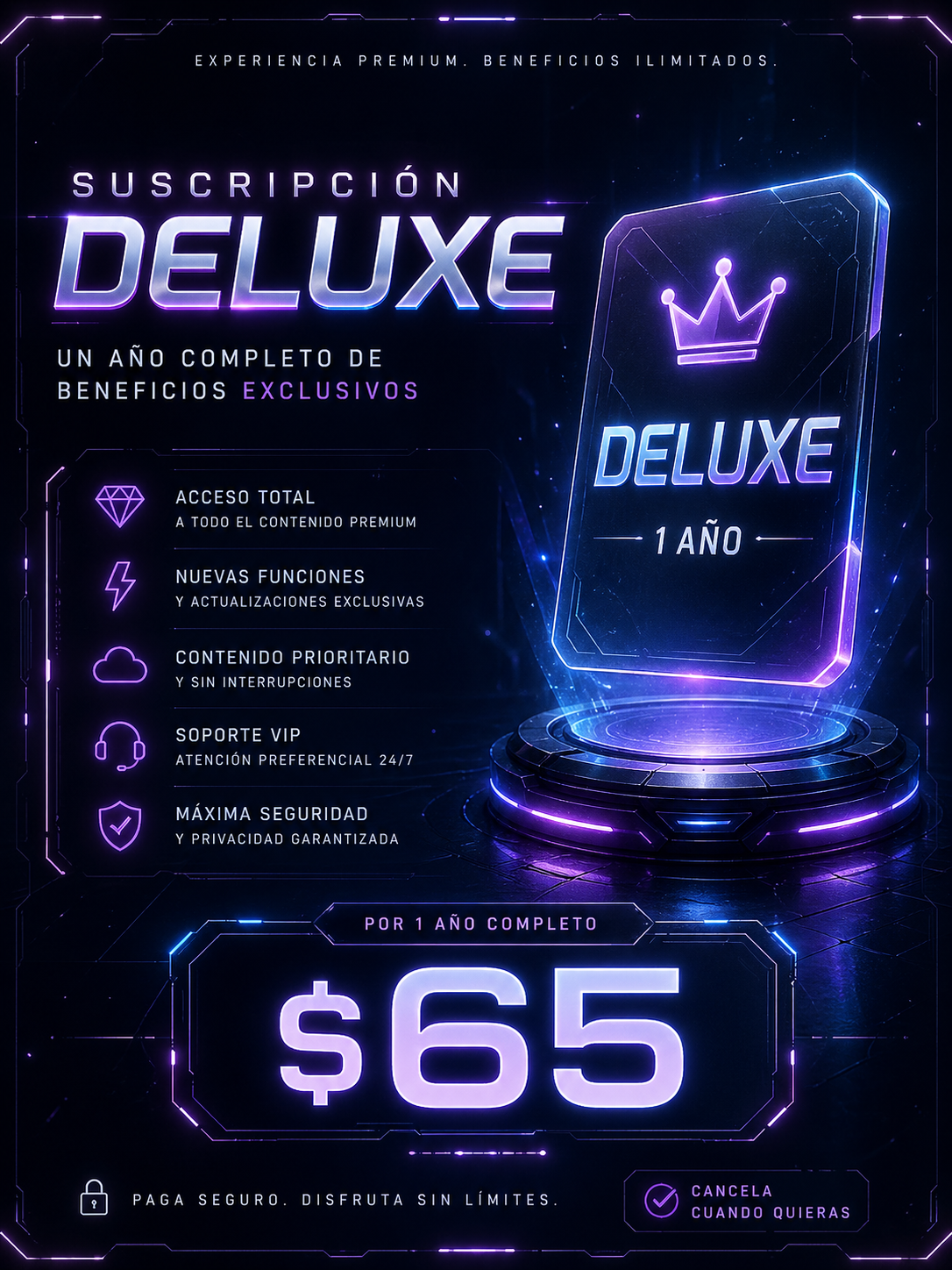 Deluxe 1 año